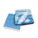 Koferdam bezlateksowy CERKAMED Dental-Dam gruby, niebieski