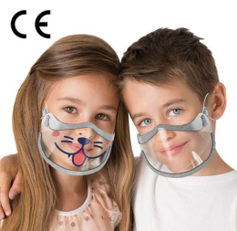 Maski na usta i nos dla dzieci KIDS SHIELD - 2 szt.