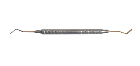 Nakładacz sztywny wąski TiN (2,0-2,0), rączka ergonomiczna M 135